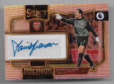 2022-23 Panini Select Premier League Autograph Auto Card : David Seaman A1