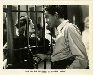 The Man I Marry 1936 Original Still Photo - Doris Nolan Michael Whalen - Picture 1 of 1
