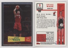 2007-08 Topps Chrome 1957-58 Variations Dwyane Wade #3 HOF