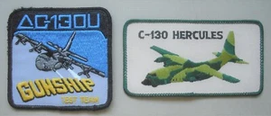USAF AC-130U PATCH GUNSHIP TEST TEAM + C-130 HERCULES US AIR FORCE - Bild 1 von 2