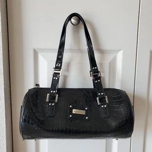 Guess Brand Small Black Round Shoulder Bag Y2K Cyber - Picture 1 of 6