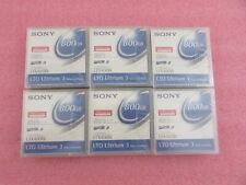 6 NEW Factory Sealed Sony LTX400W LTO Ultrium 3 Worm Data Cartridge 400GB/800GB