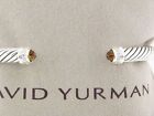 DAVID YURMAN 5MM  CITRINE AND DIAMOND CABLE CLASSICS BRACELET NEW 