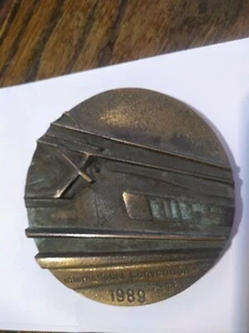 International Railway Convention Medallion, 1989.  - Bild 1 von 5