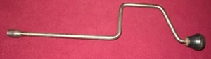 UNMARKED 19-1/2" LONG 9/16" SPEEDER WRENCH WITH WOOD END KNOB - Picture 1 of 5