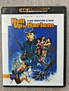 HELL UP IN HARLEM (U.S. Release 4K Ultra HD + Blu-ray, Blaxploitation, 1973) - Picture 1 of 1