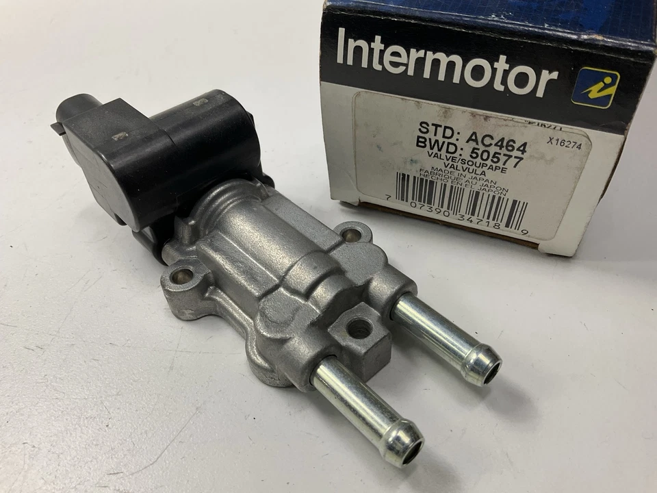 Клапан управления холостым ходом воздуха Intermotor AC464 IAC — OEM TOYOTA NO 22270-21011 - Изображение 1 из 4