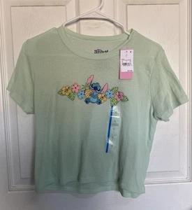 LILO And Stitch Youth Shirt Large Green T-shirt  - Picture 1 of 6