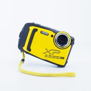 Fujifilm FinePix XP140 4K Digital Camera - Yellow, Waterproof, Works Great! - Picture 1 of 6