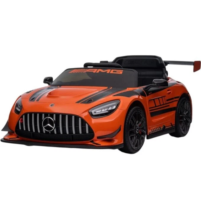 Auto Elettrica Per Bambini Giaquinto 12V Mercedes AMG GT3 Arancio - Immagine 1 di 3
