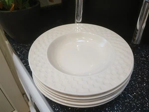 PLATOS DE SOPA FAIRMONT CREAMWARE PIAZZA X 5 - Imagen 1 de 3
