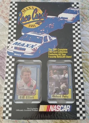 240 NASCAR Trading Cards 1991 Still New in Sealed Box w/ Richard Petty + More! - Image 1 of 4