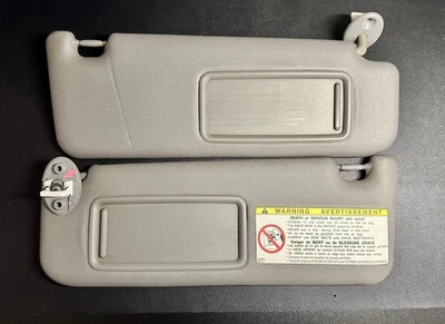 Juego de parasol de vinilo gris para conductor pasajero Toyota 4Runner 2003-2009 OEM Foto 1 de 3