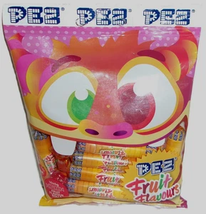 PEZ Candy Bag ~FRUIT FLAVORS ~ 10 ROLLS ~European Edition - Picture 1 of 2
