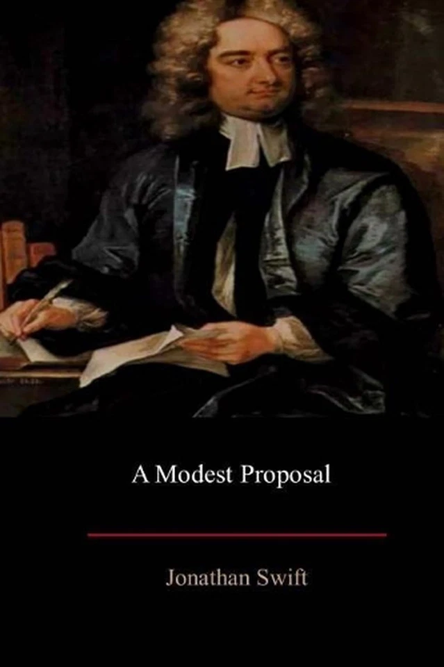A Modest Proposal by Jonathan Swift (English) Paperback Book - Image 1 of 1