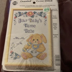 Gezähltes Kreuzstich-Set Needlemagic Baby Hase 3732 - Bild 1 von 2