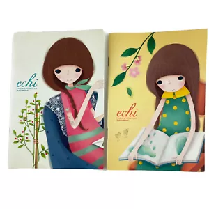 Papier Co. Echi Girl Lined Notebooks Set of 2 Lined Journals 5 x 7.25 in. - Picture 1 of 7