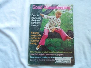 GOOD HOUSEKEEPING magazine-AUGUST 1973 DEBBIE REYNOLDS - Picture 1 of 2
