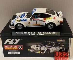 Slot Car fly E2034 Porsche 911 Sc Gr.4 #1 Rally Race 1981 A.Zanini-J.sabater - Picture 1 of 8