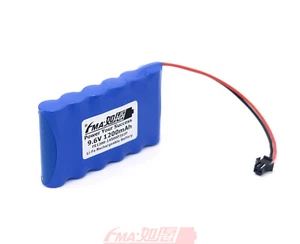 Sistema de alarma de seguridad protegido LiFePO4 9.6V 1.2Ah Li-Fe para coches de carreras - Imagen 1 de 12