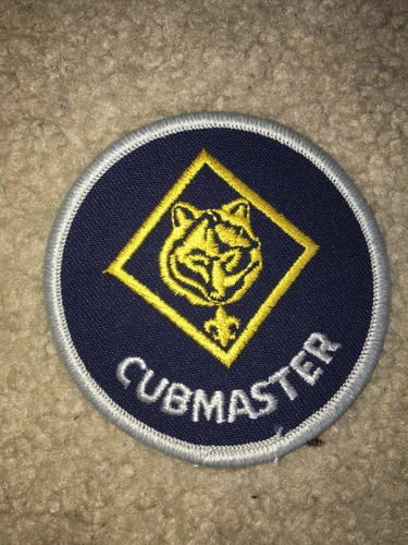 Boy Scout BSA Cub Cubmaster 1973 - Current Twill Uniform Position Patch ...
