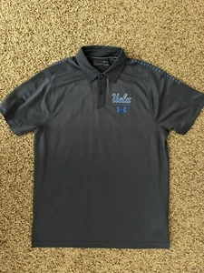 NWT Under Armour UCLA Bruins Polo Grey Men’s Medium - Picture 1 of 6