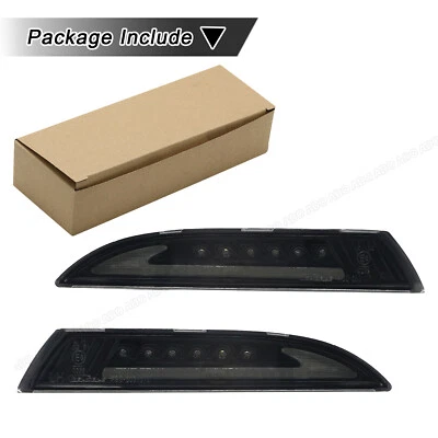  Intermitente delantero LED negro luz de estacionamiento intermitente para VW Scirocco 3 III 137 desde.08-14| - Imagen 1 de 4