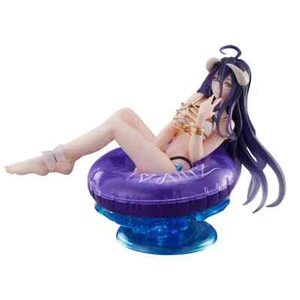 Neu Anime Figur Swimming Circle Albedo Actionfigur PVC Model Bikini Girl - Bild 1 von 24