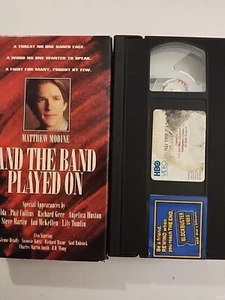 And the Band Played on (VHS) **Buy 2 Get 1 Free**  - Imagen 1 de 2