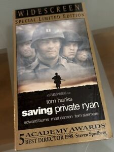 Saving Private Ryan Special Limited Edition 2 tape Vhs Sealed Watermarks