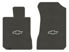 Lloyd Loop Front Mats for '75-79 Nova w/Silver Outline Chevy Bowtie