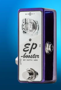 Xotic EP Booster Boost Pedal Echo Plex Preamp Metallic Purple Ltd Ed Brand New! - Picture 1 of 6