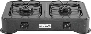 Double Burner Compact Portable Propane Stovetop Lightweight Alloy Steel Portable - Picture 1 of 10