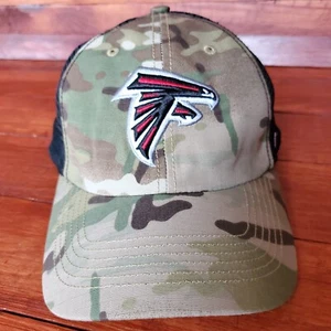 Atlanta Falcons Hat Adult Fitted Cap Mesh Camouflage '47 Brand NFL - Picture 1 of 7