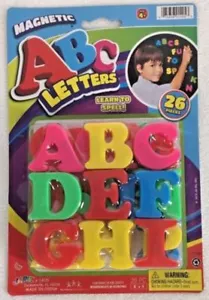 MAGNETBUCHSTABEN 26 Stk. KÜHLSCHRANK ABC'S - Bild 1 von 1