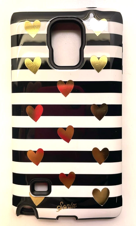 Funda rígida con incrustación Sonix para Samsung Galaxy Note 4, orquídea negra Foto 1 de 4