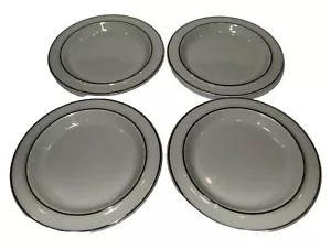 Arabia Finland Fennica 6 3/4” Bread Plate Set of Four EUC - Picture 1 of 5
