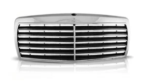 1982-1993 for Mercedes W201 190E 190D Assembly Black Grille with Chrome Frame - Picture 1 of 1