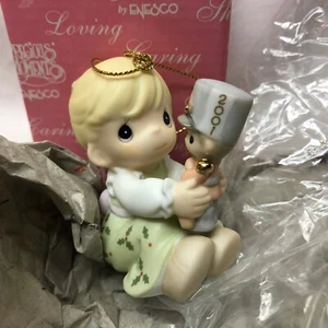 2001 Precious Moments Ornament #877441 "May Your Christmas Begin With A Bang" - Picture 1 of 10