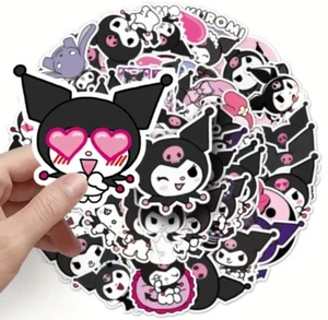 50pcs Sanrio Kuromi Cute Cartoon Anime Stickers - Picture 1 of 9