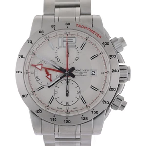 Longines Admiral GMT Sport Chronograph weißes Zifferblatt 41mm Automatik Herrenuhr - Bild 1 von 11