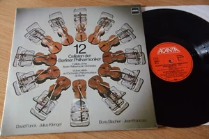 Die 12 Cellisten Der Berliner Philharmoniker Funck Klengel etc LP Acanta - Bild 1 von 6