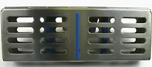 Vassoio portacassette sterilizzazione chirurgico dentale 5 strumenti NATRA Germania - Foto 1 di 2