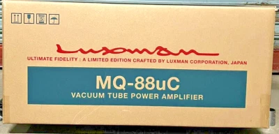 Luxman MQ-88uC Vacuum Tube Stereo Power Amplifier NEW - Image 1 of 4