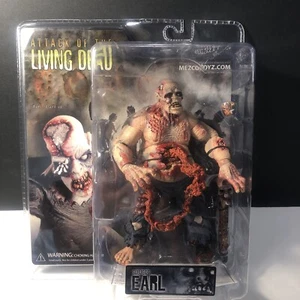 Attack of the Living Dead Earl Closed Mouth Variant Mezco Toyz 2006 New - Picture 1 of 6