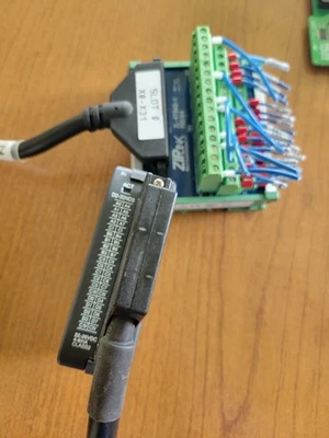 Automation Direct D2-32ND3 w/ Ziplink ZL-RTB40-1 including ZL-D24-CBL40-1X Cable - Image 1 of 3