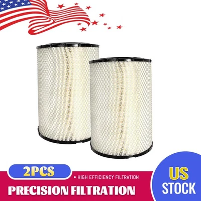 Filtro de aire del motor 2 piezas para camioneta Chevy GMC C1500 C2500 Suburban Yukon Cadillac Foto 1 de 4