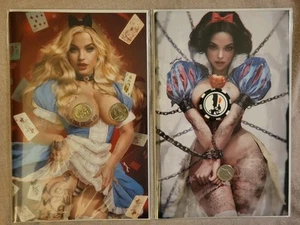 Power Hour Naughty Princess Shikarii Alice & Snow White Patreon Exclusives /100 - Picture 1 of 3