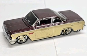 Maisto Pro Rodz 1:64 Pro-Touring 1962 Chevrolet Bel Air Two Tone Rubber Tires - Picture 1 of 8