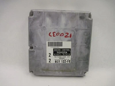 ECU ECM COMPUTER TOYOTA COROLLA 1999 2000 AUTO CALI 604930 - Изображение 1 из 3